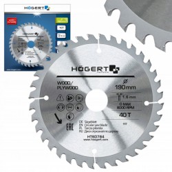 HOEGERT TARCZA PILARSKA 190x40Tx30 HT6D784
