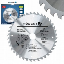 HOEGERT TARCZA PILARSKA 255x40Tx30 HT6D789