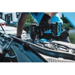 HOEGERT WIERTARKO WKRĘTARKA UDAR +ZAKRĘTARKA 80NM 2Ah 4Ah AKUM 18V WALIZKA