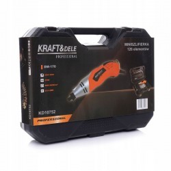 KRAFT&DELE MINI MULTI SZLIFIERKA 270W 230V PROSTA + AKCESORIA 126EL KD10752