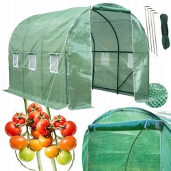 TUNEL OGRODOWY FOLIOWY 6m2 SZKLARNIA NA WARZYWA 3M x 2M x 2M M85000