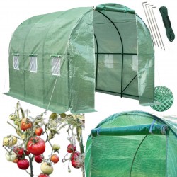 TUNEL OGRODOWY FOLIOWY 6m2 SZKLARNIA NA WARZYWA 3M x 2M x 2M M85000