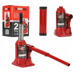 PODNOŚNIK HYDRAULICZNY SŁUPKOWY 2T BUTELKOWY LEWAREK DŹWIGNIK 2000KG 80310