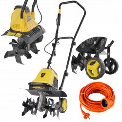 GLEBOGRYZARKA ELEKTRYCZNA KULTYWATOR DO GLEBY ZIEMI 45CM REGULACJA +P