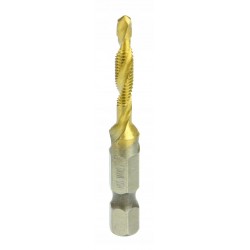 ZESTAW WIERTŁA GWINTUJĄCE 6 ELEMENTÓW M3-M10 1/4" HSS 6 kąt WALIZKA M22332