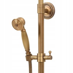 FALA 75838 PRYSZNIC KOLUMNA I DESZCZOWNICA RETRO BRONZE 2