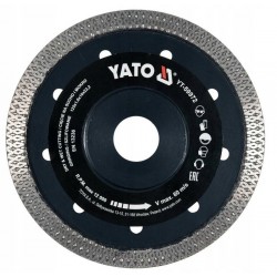 YATO TARCZA 125MM DO CIĘCIA I SZLIFOWANIA CERAMIKI GRESU BEZ USZCZERBIEŃ