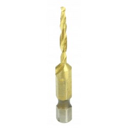 ZESTAW WIERTŁA GWINTUJĄCE 6 ELEMENTÓW M3-M10 1/4" HSS 6 kąt WALIZKA M22332