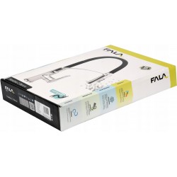 FALA BATERIA ZLEWOZMYWAKOWA Z ELASTYCZNĄ WYLEWKĄ FLEXIBLE 2-BLACK 75675