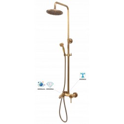 FALA 75838 PRYSZNIC KOLUMNA I DESZCZOWNICA RETRO BRONZE 2