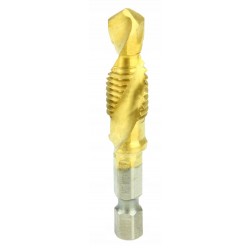 ZESTAW WIERTŁA GWINTUJĄCE 6 ELEMENTÓW M3-M10 1/4" HSS 6 kąt WALIZKA M22332