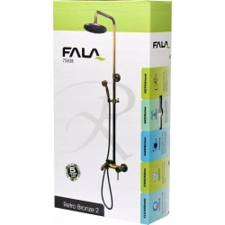 FALA 75838 PRYSZNIC KOLUMNA I DESZCZOWNICA RETRO BRONZE 2