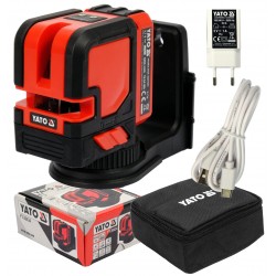 YATO PROFESJONALNY LASER KRZYŻOWY ZIELONY + POKROWIEC YT-30434