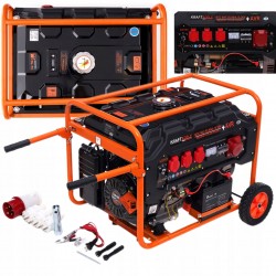 AGREGAT PRĄDOTWÓRCZY GENERATOR PRĄDU 5500W 15KM 3-FAZY KRAFT&DELE KD165