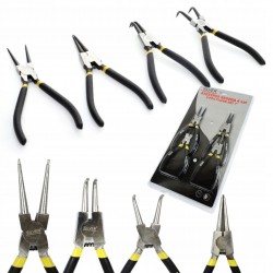SZCZYPCE SEGERA KOMPLET SZCZYPIEC SEGERA 7" 180MM ZESTAW 4 SZTUK SZCZYPIEC