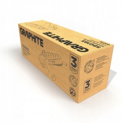 GRAPHITE SZLIFIERKA KĄTOWA POLERKA 900W TARCZA 125mm 3000-12000prm 59G185