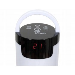 WENTYLATOR KOLUMNOWY LUND 95,5CM 50W WIATRAK PODŁOGOWY STOJĄCY LED +PILOT