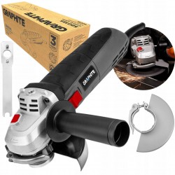 GRAPHITE SZLIFIERKA KĄTOWA POLERKA 900W TARCZA 125mm 3000-12000prm 59G185