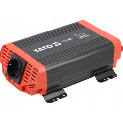 YATO PRZETWORNICA NAPIĘCIA PRĄDU STAŁEGO 12/230V 300W CZYSTY SINUS YT-81481