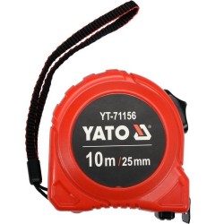 YATO METRÓWKA MIARKA METR ZWIJANY 10M DWIE BLOKADY KLIPS + SMYCZ YT-71156