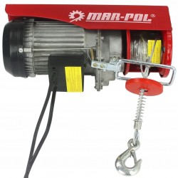WYCIĄGARKA WCIĄGARKA ELEKTRYCZNA LINOWA YT-300/600 kg 1200W ZBLOCZE M80790