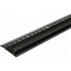 YATO LINIJKA ALUMINIOWA Z PROFILEM OCHRONNYM UCHWYTEM 20CM YT-70725