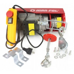 WYCIĄGARKA WCIĄGARKA ELEKTRYCZNA LINOWA YT-300/600 kg 1200W ZBLOCZE M80790