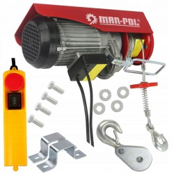 WYCIĄGARKA WCIĄGARKA ELEKTRYCZNA LINOWA YT-300/600 kg 1200W ZBLOCZE M80790