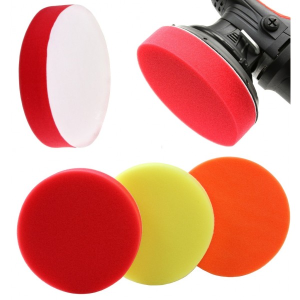 MAR-POL ZESTAW 3 SZTUK PADÓW GĄBEK POLERSKICH 150mm M07901 MAR-POL ZESTAW 3 SZTUK PADÓW GĄBEK POLERSKICH 150mm M07901
