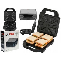 LUND TOSTER OPIEKACZ DO KANAPEK TOSTÓW 1400W NA 4 TOSTY 67520