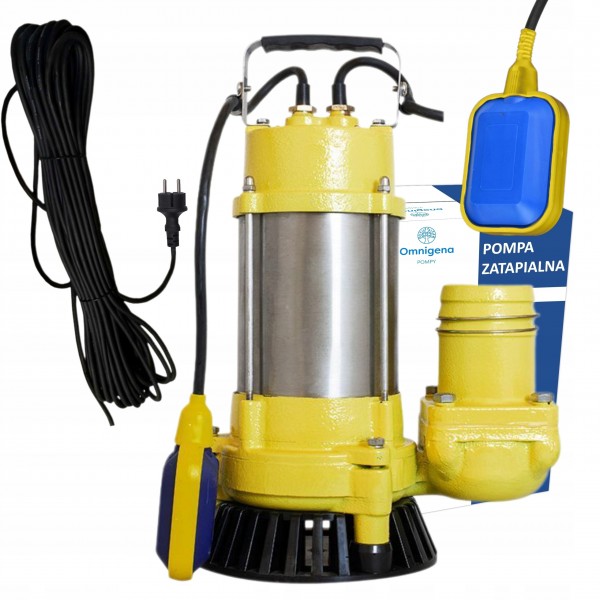 OMNIGENA POMPA ZATAPIALNA SZAMBA WQ 18-18-0,75 PREMIUM 230V 750W +10m KABEL