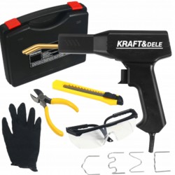 KRAFT&DELE SPAWARKA/ ZGRZEWARKA DO PLASTIKU 100W WALIZKA +AKCESORIA KD11296