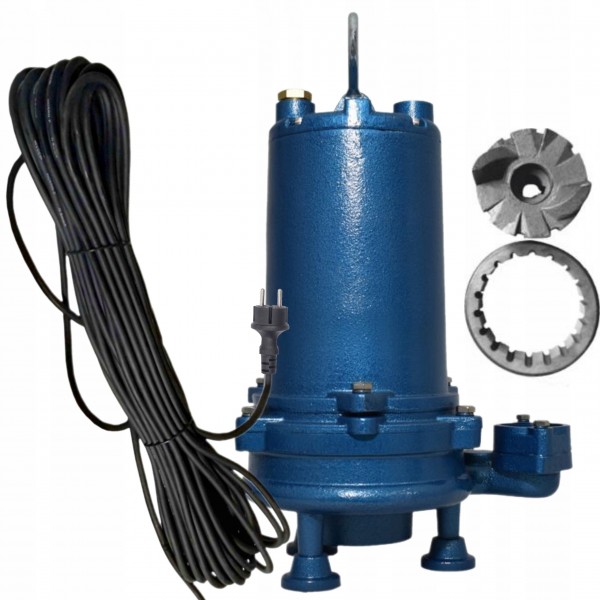 OMNIGENA POMPA ZATAPIALNA ROZDRABNIACZ WQ 12-30-2,2 PREMIUM 400V 2200W +10m
