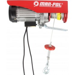 MAR-POL WYCIĄGARKA WCIĄGARKA ELEKTRYCZNA LINOWA YT-400/800 kg 1300W M80791
