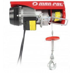 MAR-POL WYCIĄGARKA WCIĄGARKA ELEKTRYCZNA LINOWA YT-125/250 kg 500W M80788