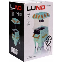 LUND MASZYNKA DO POPCORNU 1200W MASZYNA URZĄDZENIE DOPOPCORNU RETRO 68260