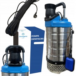 OMNIGENA POMPA ZATAPIALNA SZAMBA WQ 45-15-1,5 INOX PREMIUM 230V 1500W +8m K
