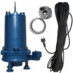 OMNIGENA POMPA ZATAPIALNA ROZDRABNIACZ WQ 12-30-2,2 PREMIUM 400V 2200W +10m