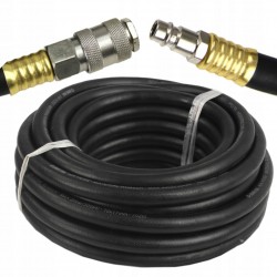 MARPOL WĄŻ PNEUMATYCZNY CIŚNIENIOWY GUMOWY 10X17mm 15m SZYBKOZŁĄCZKI M82106