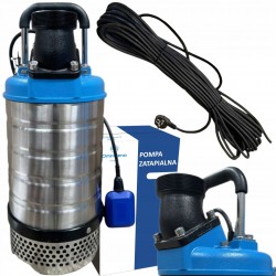 OMNIGENA POMPA ZATAPIALNA SZAMBA WQ 45-15-1,5 INOX PREMIUM 230V 1500W +8m K