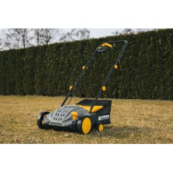 WERTYKULATOR AERATOR ELEKTRYCZNY 3w1 1500W 320mm KOSZ 30L REGULACJA 79734 P