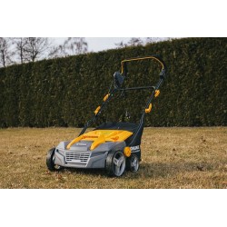 WERTYKULATOR AERATOR ELEKTRYCZNY 3w1 1500W 320mm KOSZ 30L REGULACJA 79734+P