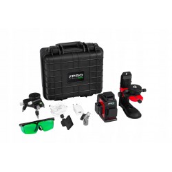 PRO LK-360.3DG LASER PŁASZCZYZNOWY KRZYŻOWY 3D 360 +AKCESORIA WALIZKA