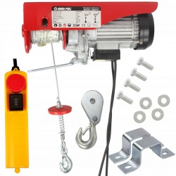 MAR-POL WYCIĄGARKA WCIĄGARKA ELEKTRYCZNA LINOWA YT-400/800 kg 1300W M80791