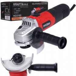 KRAFT&DELE POLERKA SZLIFIERKA KĄTOWA 125mm 1500W 230V 12000r/min KD3160