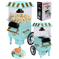 LUND MASZYNKA DO POPCORNU 1200W MASZYNA URZĄDZENIE DOPOPCORNU RETRO 68260