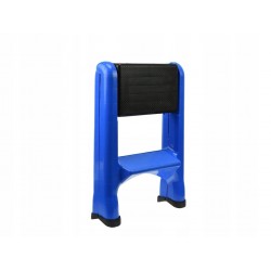 GEKO DRABINKA TABORET DWUSTOPNIOWY SKŁADANY DO 150KG 60CM G02430