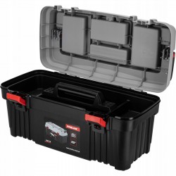 PROLINE SKRZYNKA NARZĘDZIOWA Z 2 KLAMRAMI 25 CALI 586x296x305mm TACKA 35775