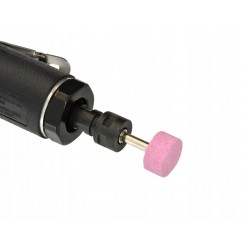 GEKO KOMPLET SZLIFIERKA PNEUMATYCZNA TRZPIENIOWA 75MM Z AKCESORIAMI G03142
