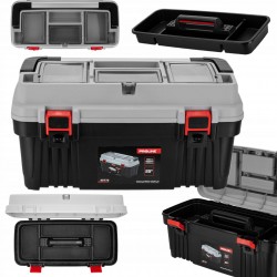 PROLINE SKRZYNKA NARZĘDZIOWA Z 2 KLAMRAMI 25 CALI 586x296x305mm TACKA 35775
